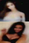 Couple looking woman threesome